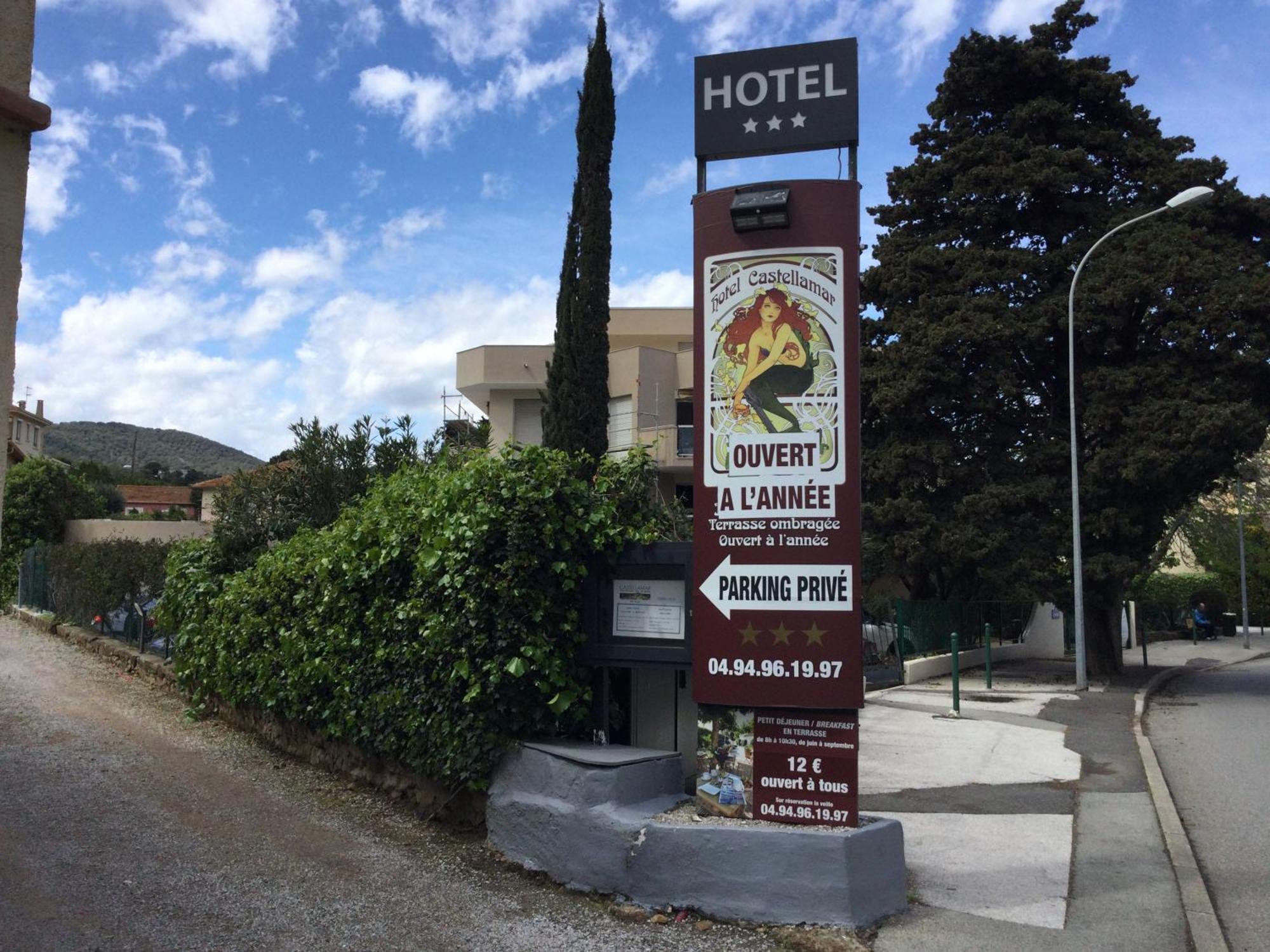 Hotel Le Castellamar Sainte-Maxime Exterior photo